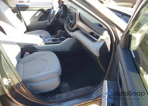 2020 Toyota Highlander L z USA, uszkodzony, nr VIN 5TDCZRAHXLS026991